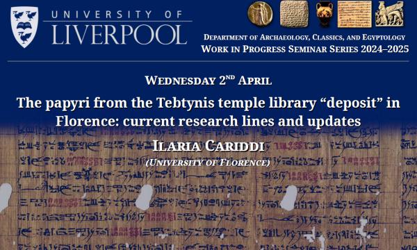 Talk 2 aprile 2025 - Liverpool (e online)